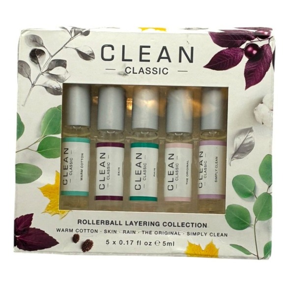 Classic Other - Clean Classic Rollerball Layering Collection NIB with box scuffs 5x.17floz